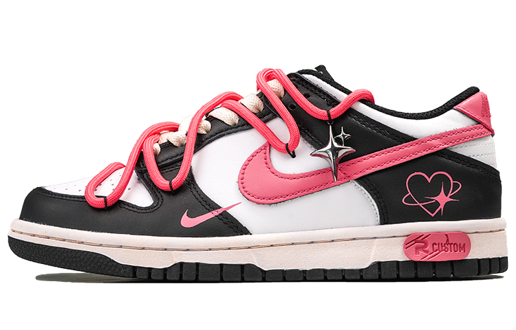 Buy 【客製化球鞋】Nike Dunk 低筒 霓虹甜心 Y2K 千禧辣妹 熊貓 防滑耐磨 板鞋 GS 黑粉