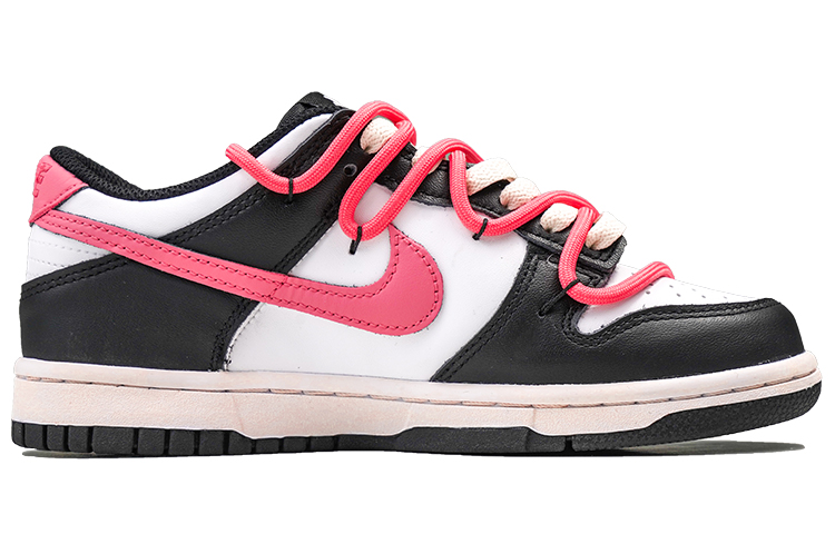 Order 【客製化球鞋】Nike Dunk 低筒 霓虹甜心 Y2K 千禧辣妹 熊貓 防滑耐磨 板鞋 GS 黑粉