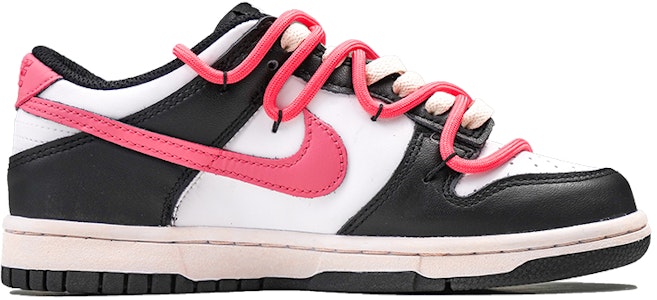 【客製化球鞋】Nike Dunk 低筒 霓虹甜心 Y2K 千禧辣妹 熊貓 防滑耐磨 板鞋 GS 黑粉 Order 【客製化球鞋】Nike Dunk 低筒 霓虹甜心 Y2K 千禧辣妹 熊貓 防滑耐磨 板鞋 GS 黑粉