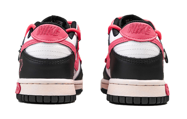 Shop 【客製化球鞋】Nike Dunk 低筒 霓虹甜心 Y2K 千禧辣妹 熊貓 防滑耐磨 板鞋 GS 黑粉