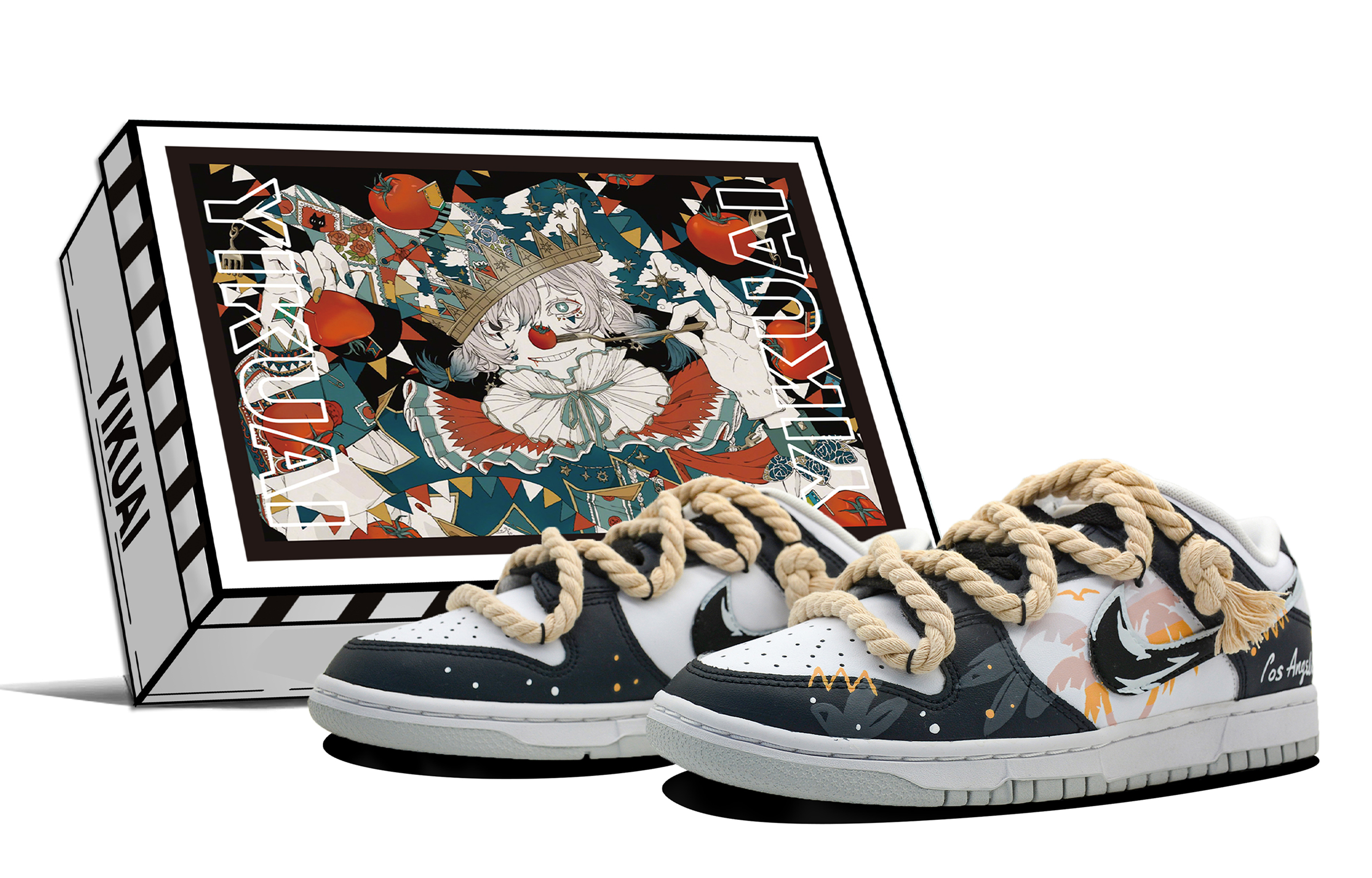 Buy [Kasut Custom] Nike Dunk Rendah 'Senja California Neutral' DV0831-101-466384