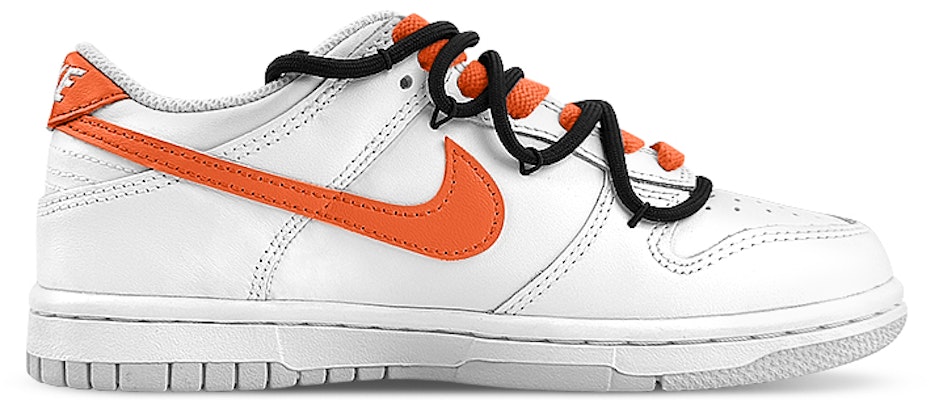 【訂製球鞋】Nike Dunk Low "Neutral Grey" 滑板精靈 功能 低筒 板鞋 GS 橙白 Order 【訂製球鞋】Nike Dunk Low "Neutral Grey" 滑板精靈 功能 低筒 板鞋 GS 橙白