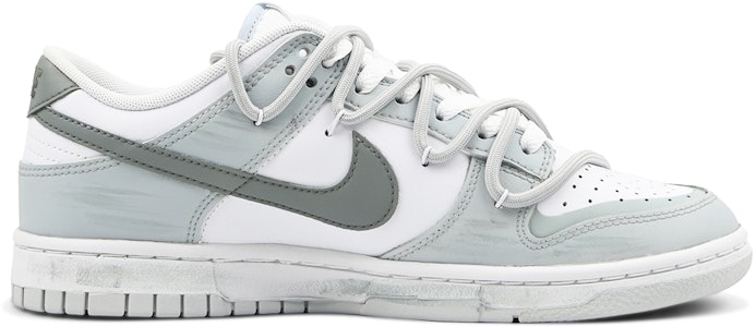 나이키 덩크 로우 '회색 그래피티' (커스텀) DH9765-102(Team120灰绿涂鸦女款) Order 나이키 덩크 로우 '회색 그래피티' (커스텀) DH9765-102(Team120灰绿涂鸦女款)