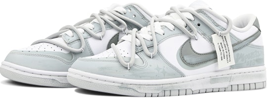 나이키 덩크 로우 '회색 그래피티' (커스텀) DH9765-102(Team120灰绿涂鸦女款) Lookbook 나이키 덩크 로우 '회색 그래피티' (커스텀) DH9765-102(Team120灰绿涂鸦女款)