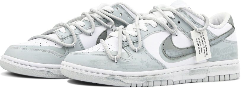 나이키 덩크 로우 '회색 그래피티' (커스텀) DH9765-102(Team120灰绿涂鸦女款) Lookbook 나이키 덩크 로우 '회색 그래피티' (커스텀) DH9765-102(Team120灰绿涂鸦女款)