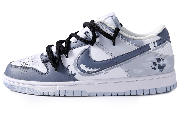 [Custom Shoes] Nike Dunk Low 'Neutral Grey Grumpy Bear'