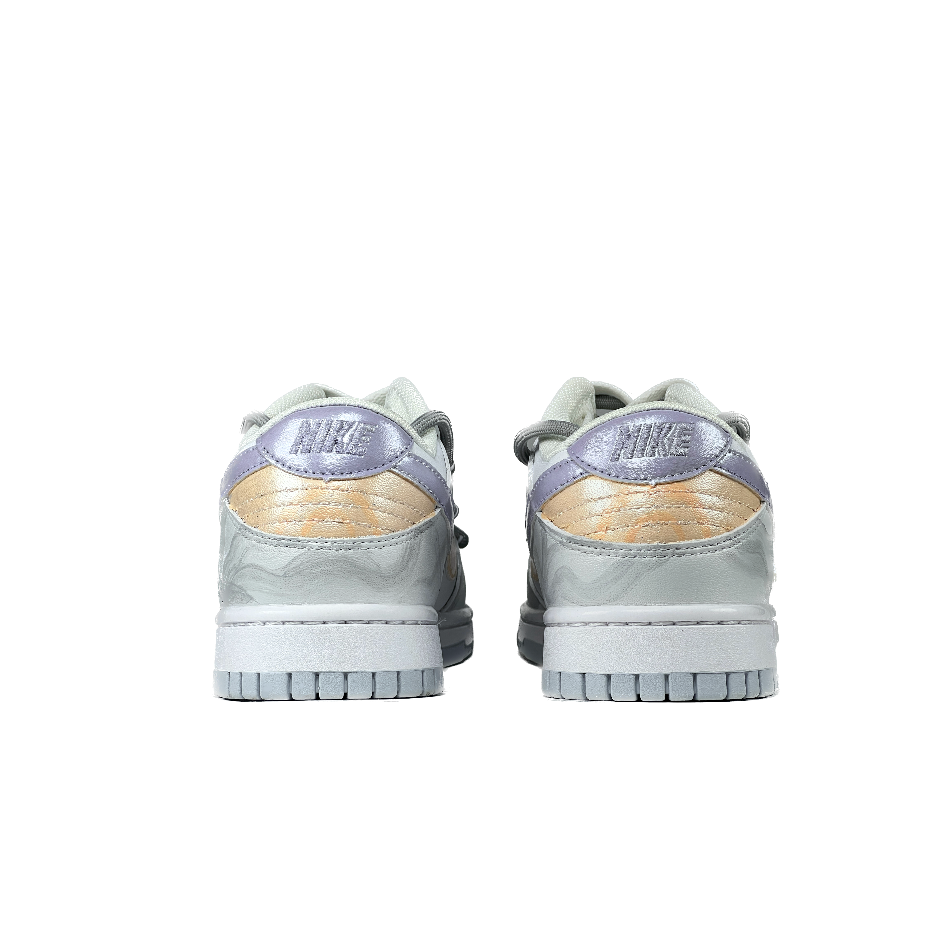 Shop [Kasut Custom] Nike Dunk Low 'Neutral Grey Mechanical Spirit' DH9765-102-466416