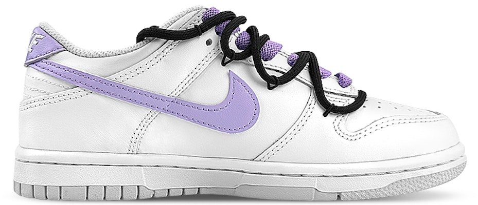【定製球鞋】 Nike Dunk Low "Neutral Grey" 滑板精靈 低筒 板鞋 GS 紫 Order 【定製球鞋】 Nike Dunk Low "Neutral Grey" 滑板精靈 低筒 板鞋 GS 紫