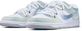 Lookbook 【客製球鞋】Nike Dunk Low “Neutral Grey” 海鹽薄荷 防滑減震 低筒 滑板鞋 GS 藍綠