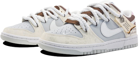 【訂製球鞋】Nike Dunk Low 'Neutral 莫蘭迪松灰 休閒百搭 特殊鞋盒 防滑耐磨 低筒 滑板鞋 男款 灰褐 Lookbook 【訂製球鞋】Nike Dunk Low 'Neutral 莫蘭迪松灰 休閒百搭 特殊鞋盒 防滑耐磨 低筒 滑板鞋 男款 灰褐