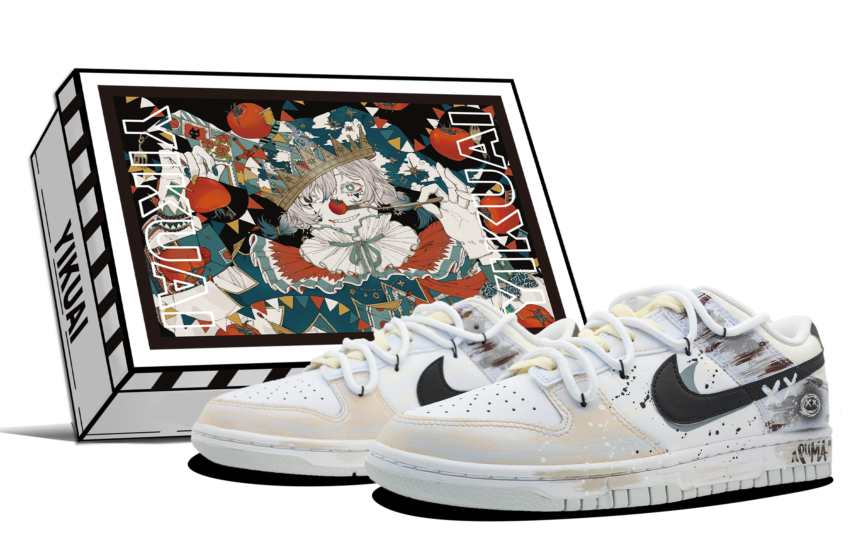 Buy [Sepatu Kustom] Nike Dunk Low 'Estetika Gurun Netral' DV0831-101-466531