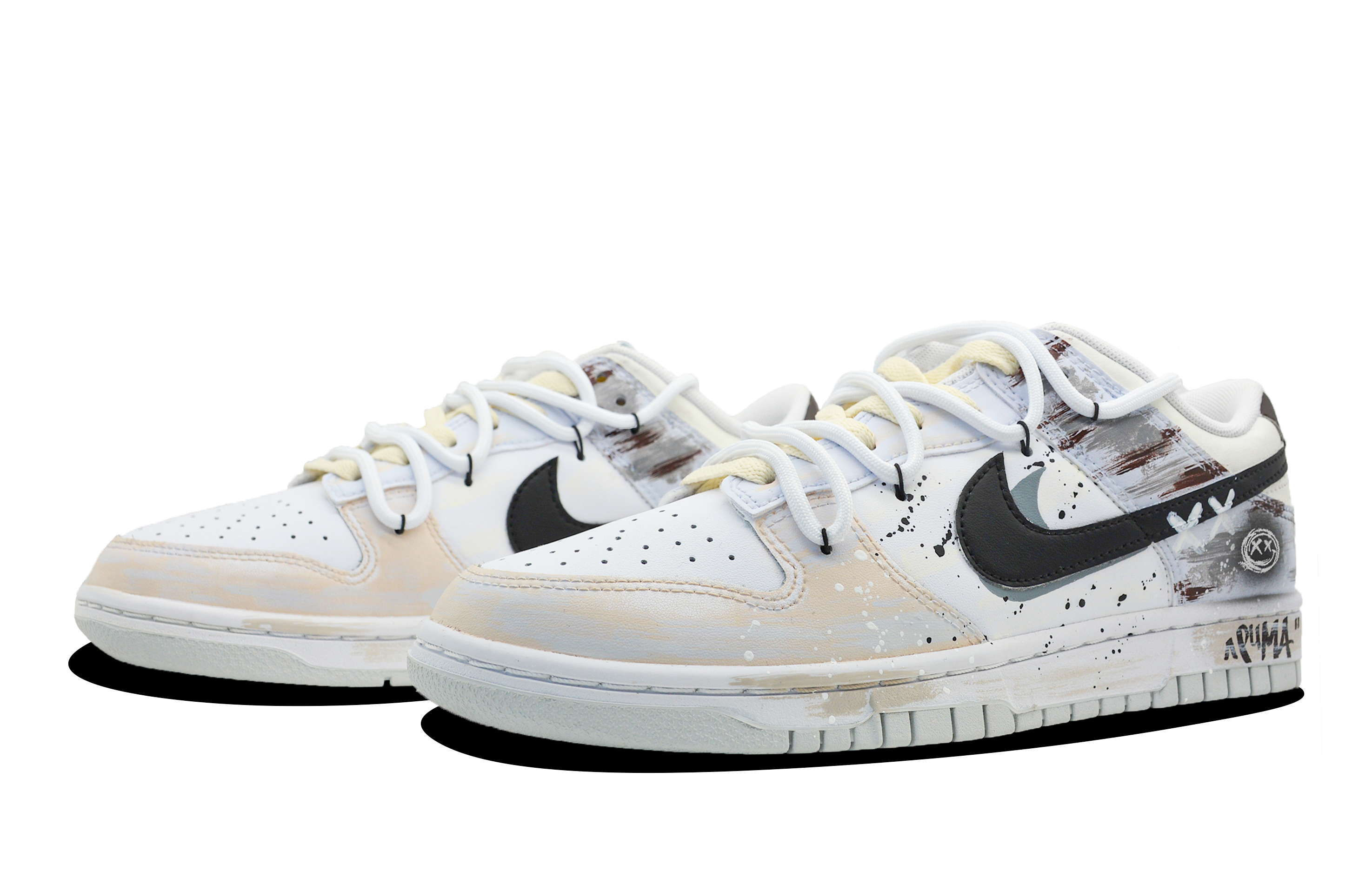 Shop [Sepatu Kustom] Nike Dunk Low 'Estetika Gurun Netral' DV0831-101-466531