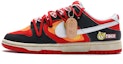 Order 【カスタムシューズ】ナイキ ダンク ロー 'ニューイヤー タイガー' CW1590-600(TeamB-女款热成像解构黑红)