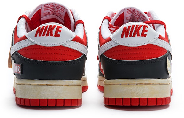 【カスタムシューズ】ナイキ ダンク ロー 'ニューイヤー タイガー' CW1590-600(TeamB-女款热成像解构黑红) Details for 【カスタムシューズ】ナイキ ダンク ロー 'ニューイヤー タイガー' CW1590-600(TeamB-女款热成像解构黑红)