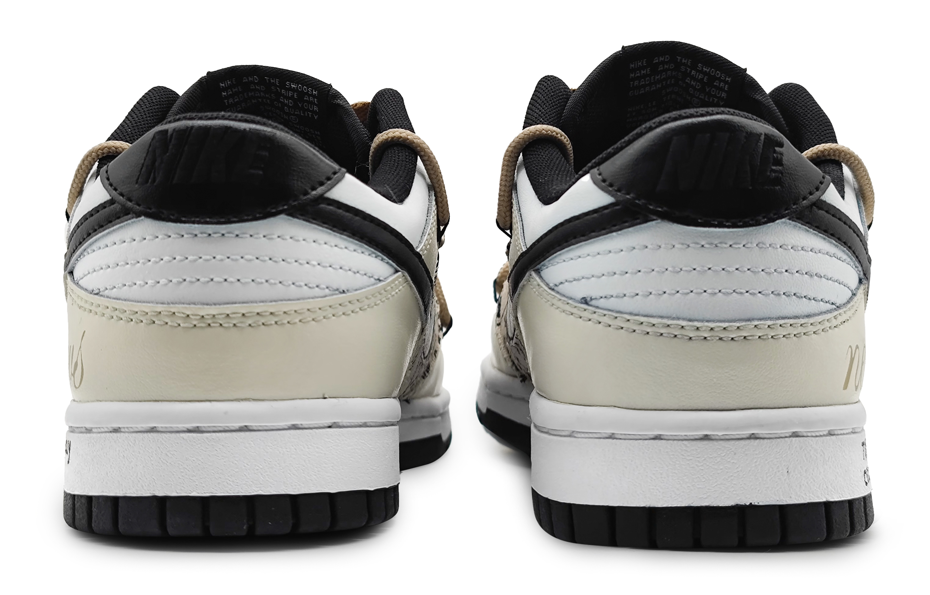 Purchase [Zapatos Personalizados] Nike Dunk Low 'Periódico Beige-Negro' DV0831-002(Team16-男款美式报纸)