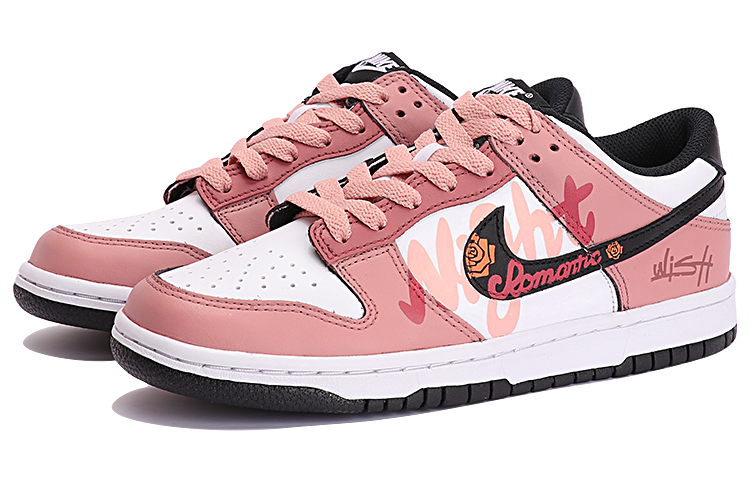 Lookbook 나이키 덩크 로우 '밤장미 해체판' (50 characters) CW1590-100(TeamThree-女款夜玫瑰-玫红)