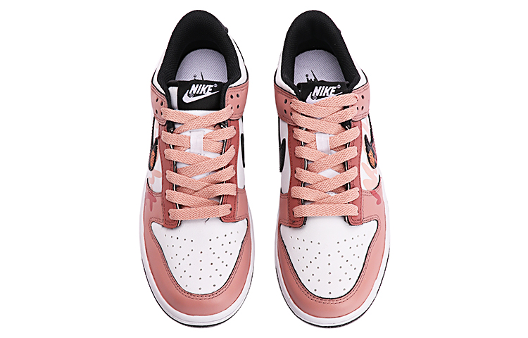 Shop 나이키 덩크 로우 '밤장미 해체판' (50 characters) CW1590-100(TeamThree-女款夜玫瑰-玫红)