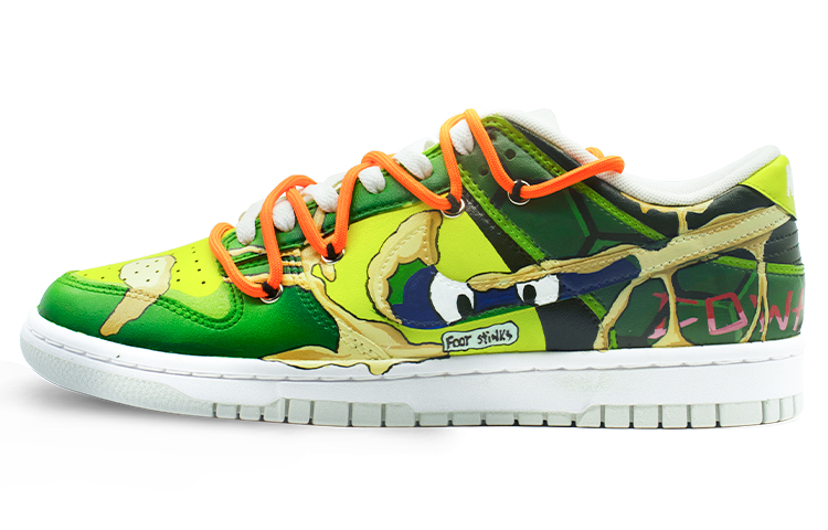 Buy 나이키 덩크 로우 '닌자터틀' (커스텀) DV0831-101-460268