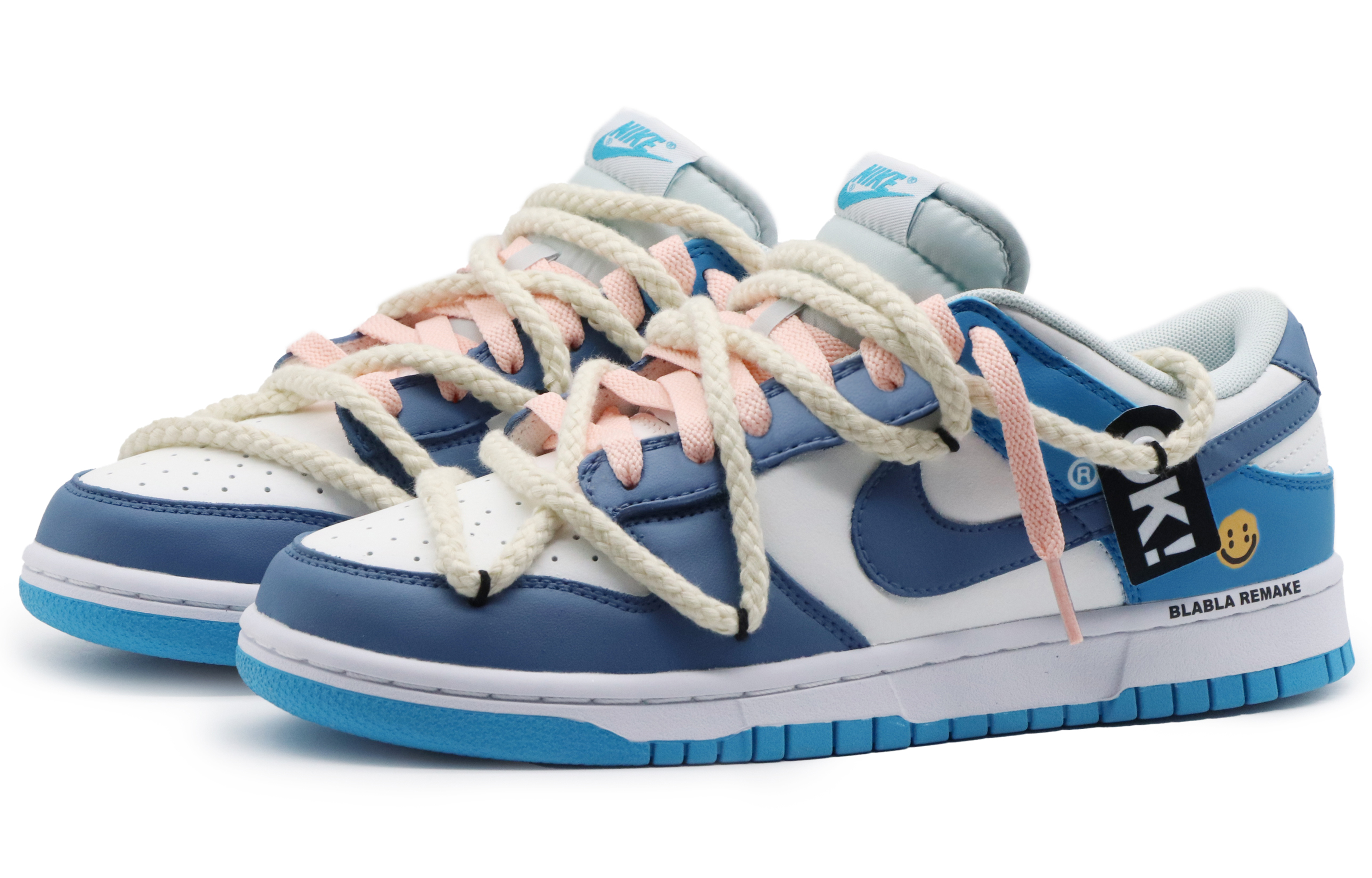 Lookbook [定制鞋] 耐克Dunk Low '深蓝网队' DV0831-001(Team57-男款篮网)