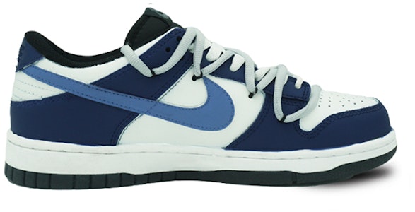 【定制球鞋】 Nike Dunk Low 黑曜石 黑曜石 解構 塗鴉 簡約 經典休閒 耐磨防滑 低幫 板鞋 GS 白藍 Order 【定制球鞋】 Nike Dunk Low 黑曜石 黑曜石 解構 塗鴉 簡約 經典休閒 耐磨防滑 低幫 板鞋 GS 白藍