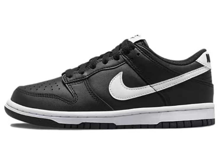 Details for 【定制球鞋】 Nike Dunk Low 黑曜石 黑曜石 解構 塗鴉 簡約 經典休閒 耐磨防滑 低幫 板鞋 GS 白藍
