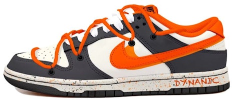 【定制球鞋】Nike Dunk Low 做舊 活力 潑墨 海洋 解構風 低幫 板鞋 GS 米色 Buy 【定制球鞋】Nike Dunk Low 做舊 活力 潑墨 海洋 解構風 低幫 板鞋 GS 米色