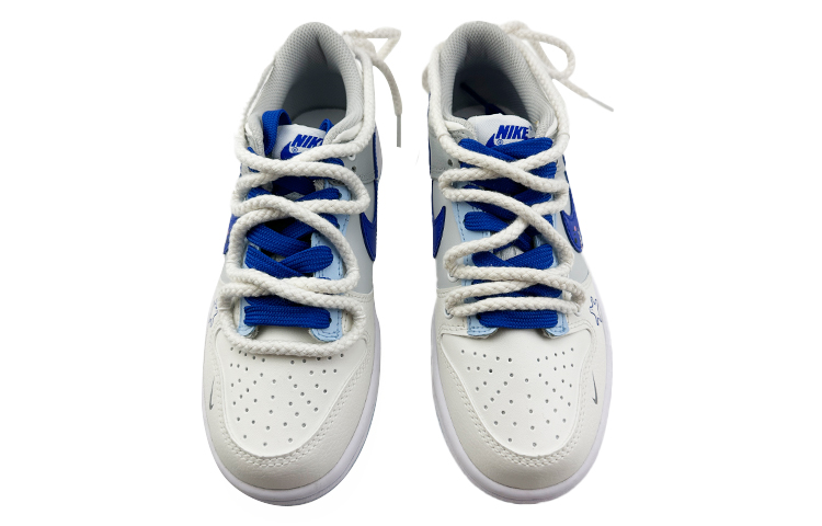 Shop [Sepatu Custom] Nike Dunk Low 'Graffiti Hiu Laut' FB1843-141(Team40-GS海底世界解构蓝)