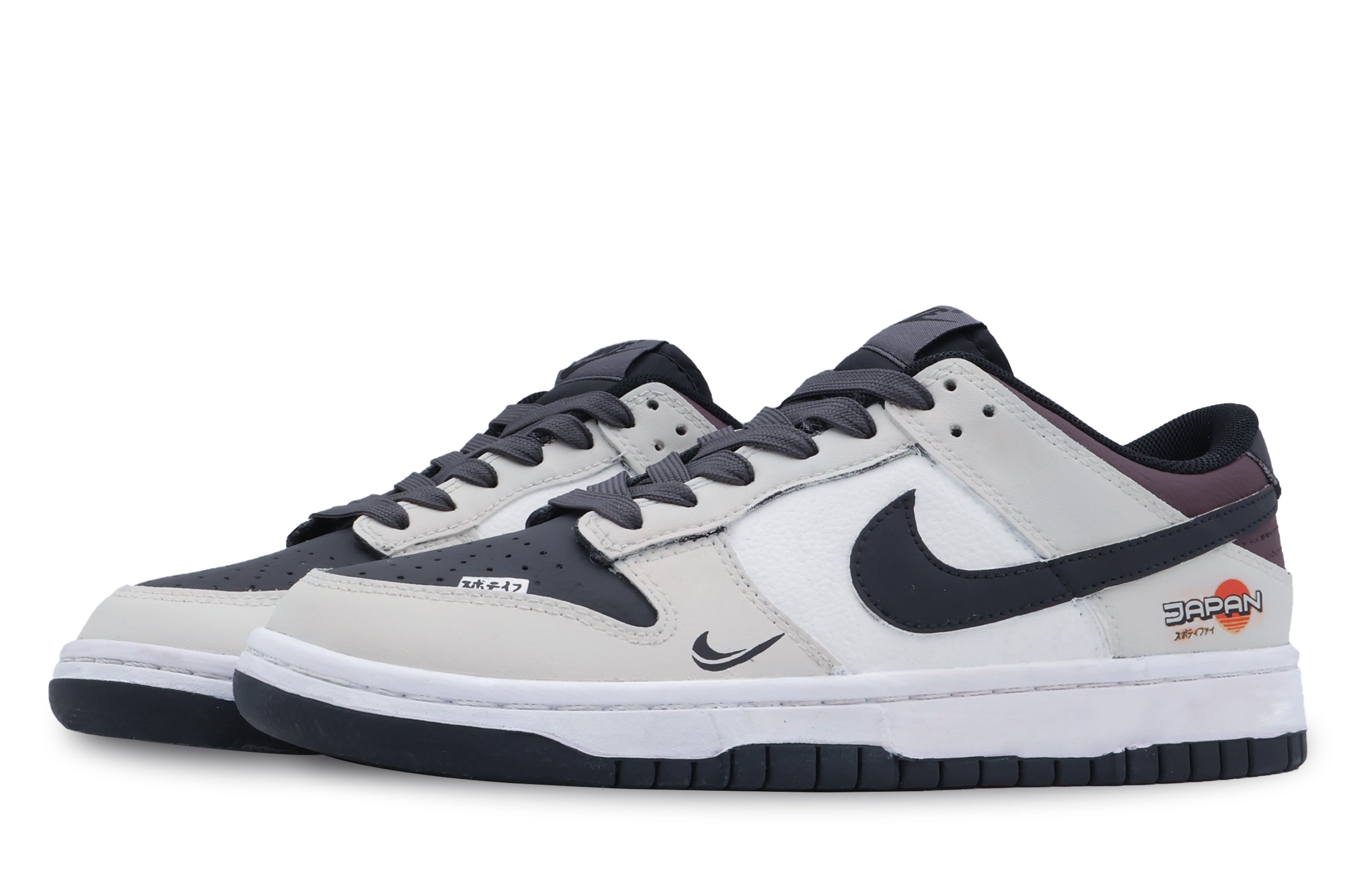 Shop [定制鞋] 耐克Dunk Low 'Off-White日本' DJ6188-002(Team53-男款JAPEN)