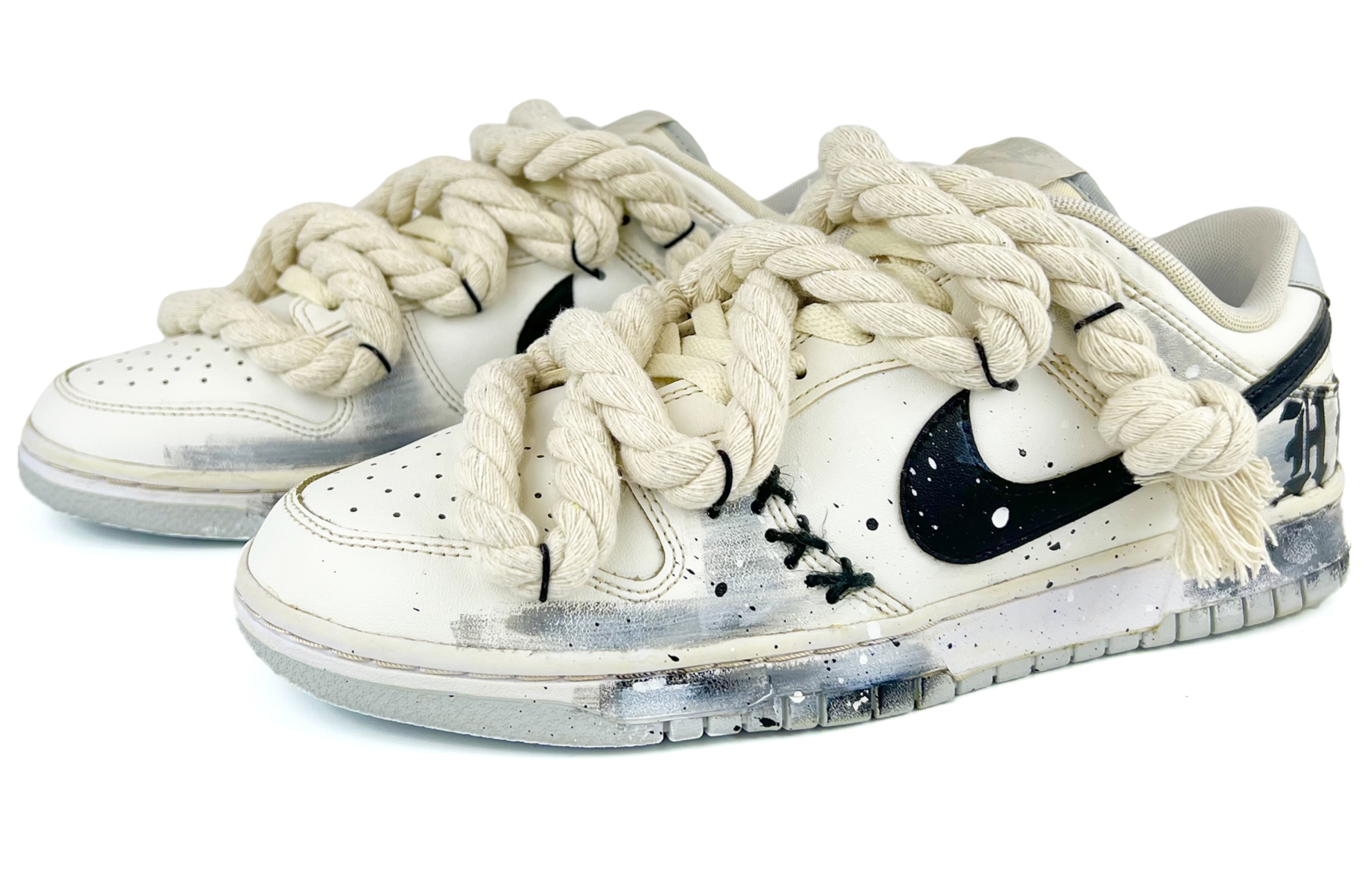 [Custom Shoes] Nike Dunk Low 'Off-White Rope Deconstructed' 圖 3