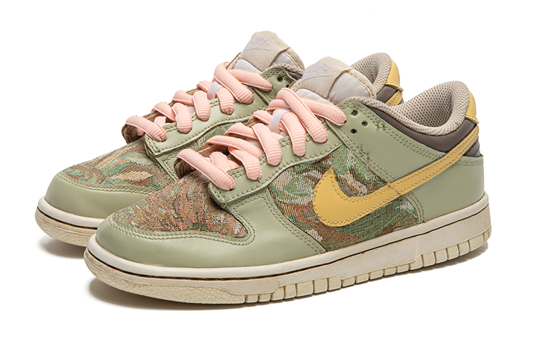 Lookbook Zapatillas Nike Dunk Low 'Lienzo Óleo - Rosa Marrón' DH9765-100(TeamB-女款油画玫瑰C-BOX)