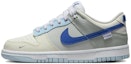 Sizing 【訂製球鞋】 Nike Dunk Low 油畫向日葵 歐洲藝術 潮流 低筒 運動鞋 GS 海鹽藍