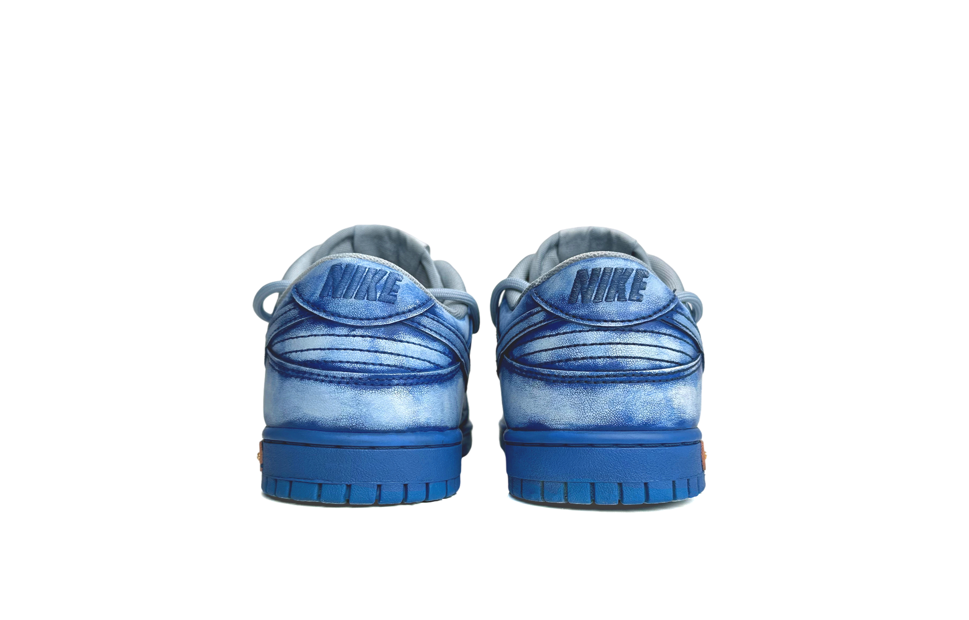 Shop [定制鞋款] Nike Dunk Low '古典蓝' DV0831-101(Team11-旧时蓝调男款)