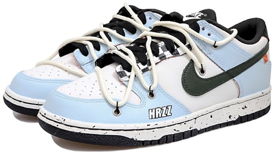 ナイキ ダンク ロー "オリーブ チェック スプラッタ" (カスタム) DD1391-100(Team拾玖-棋盘格赛车男S-BOX) Lookbook ナイキ ダンク ロー "オリーブ チェック スプラッタ" (カスタム) DD1391-100(Team拾玖-棋盘格赛车男S-BOX)