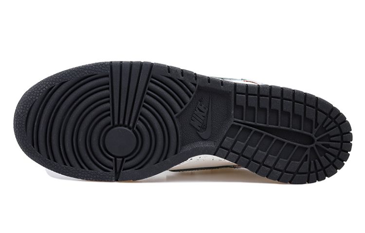 Purchase [Sepatu Custom] Nike Dunk Low 'Olive Kotak-kotak Berbintik' DD1391-100(Team拾玖-棋盘格赛车男S-BOX)