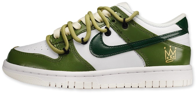 custom-shoes-nike-dunk-low-olive-fly