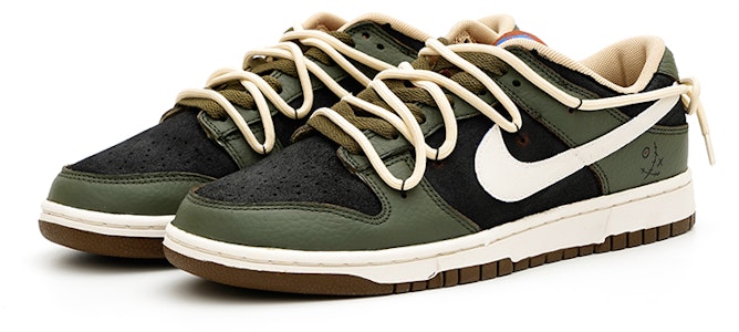ナイキ ダンク Low "森人形オリーブクリーム" (Nike Dunk Low "Mori Ningyō Oribu Kurīmu") DR9704-200(Team15-森野布偶) Lookbook ナイキ ダンク Low "森人形オリーブクリーム" (Nike Dunk Low "Mori Ningyō Oribu Kurīmu") DR9704-200(Team15-森野布偶)