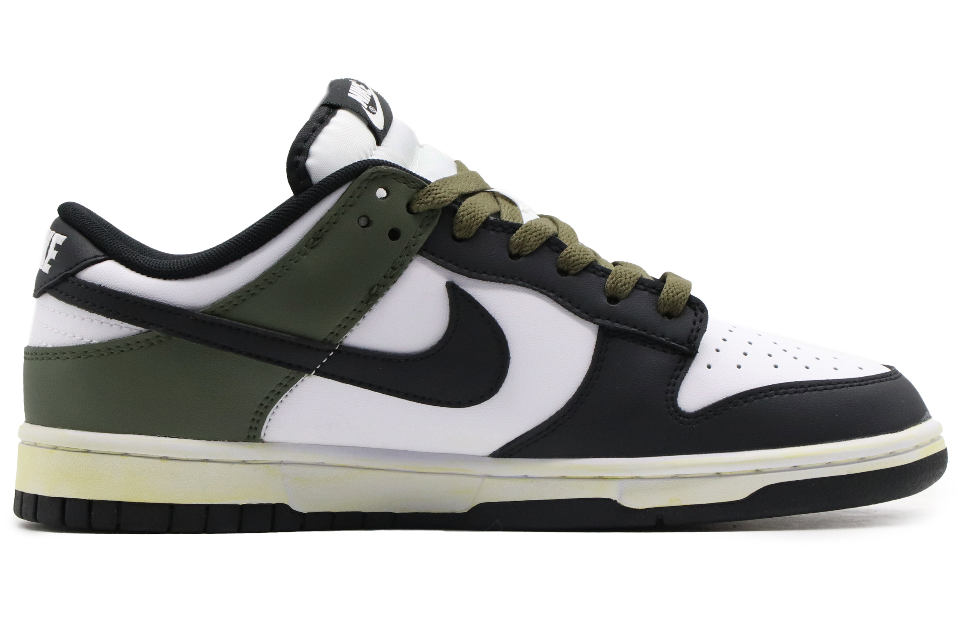 Order [Kasut Custom] Nike Dunk Low 'Olive Vintage' DD1391-100(Team57-男款橄榄)