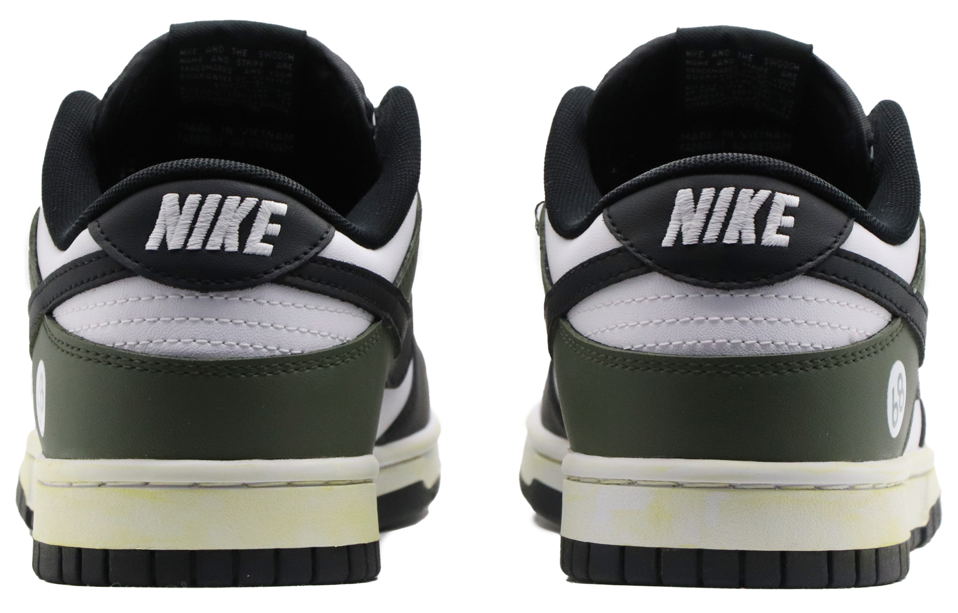 Shop [Kasut Custom] Nike Dunk Low 'Olive Vintage' DD1391-100(Team57-男款橄榄)