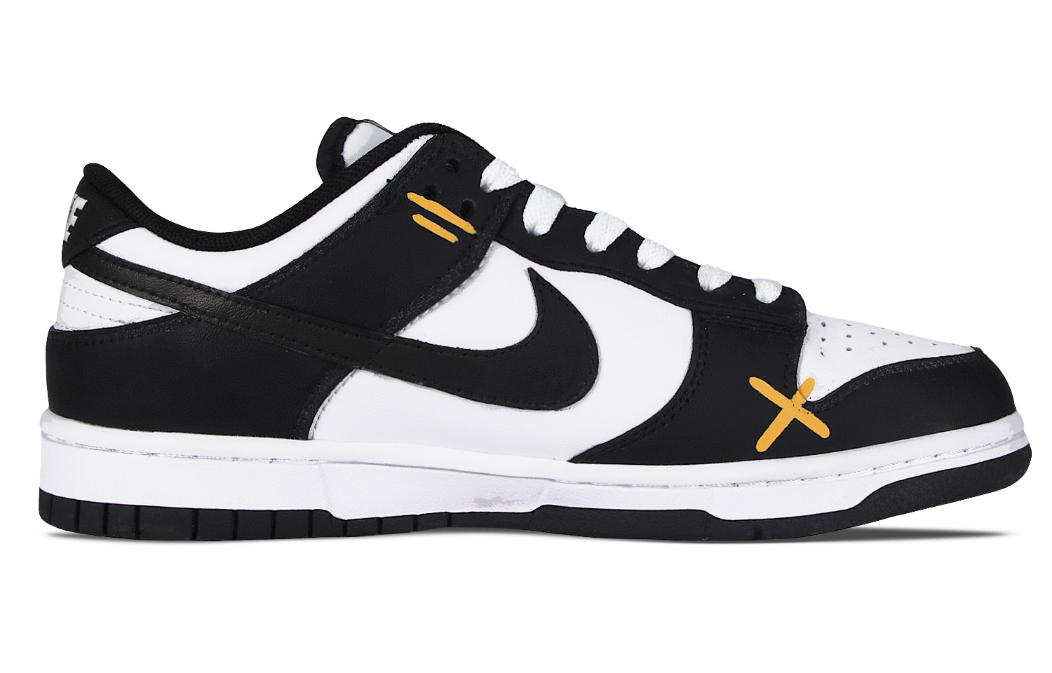 Lookbook [Sepatu Kustom] Nike Dunk Low 'Beruang Oranye' DD1391-100(Team58-橙心熊意)