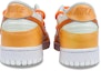 Shop 【定製球鞋】Nike Dunk Low (GS) 大功告橙 橘子 布貼 解構鞋帶 噴繪 低幫 板鞋 橙白