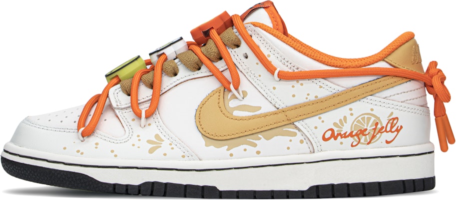 【自訂球鞋】 Nike Dunk Low FZBB 減齡主題 橘子汽水 青春活力 低筒 板鞋 GS 橘米白 Buy 【自訂球鞋】 Nike Dunk Low FZBB 減齡主題 橘子汽水 青春活力 低筒 板鞋 GS 橘米白