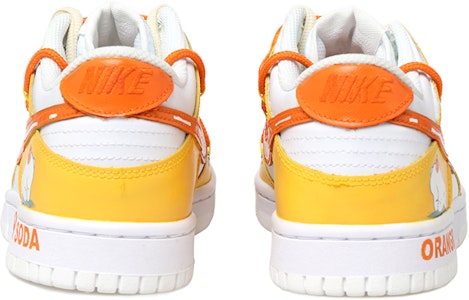 【定制球鞋】 Nike Dunk Low 橘子汽水 北極熊Logo 二次元 解構鞋帶 泡泡 低幫 板鞋 GS 橘色 Purchase 【定制球鞋】 Nike Dunk Low 橘子汽水 北極熊Logo 二次元 解構鞋帶 泡泡 低幫 板鞋 GS 橘色