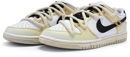 Zapatillas Nike Dunk Low 'Negro Oxidado Pintado a Mano Callejero' DV0831-101(Team80-男款氧化黑复古黄) Lookbook Zapatillas Nike Dunk Low 'Negro Oxidado Pintado a Mano Callejero' DV0831-101(Team80-男款氧化黑复古黄)