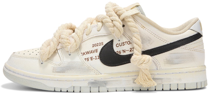 나이키 덩크 로우 '산화된 사막 모래' (커스텀) DH9765-102(Team24-女款灰底麻绳) Buy 나이키 덩크 로우 '산화된 사막 모래' (커스텀) DH9765-102(Team24-女款灰底麻绳)