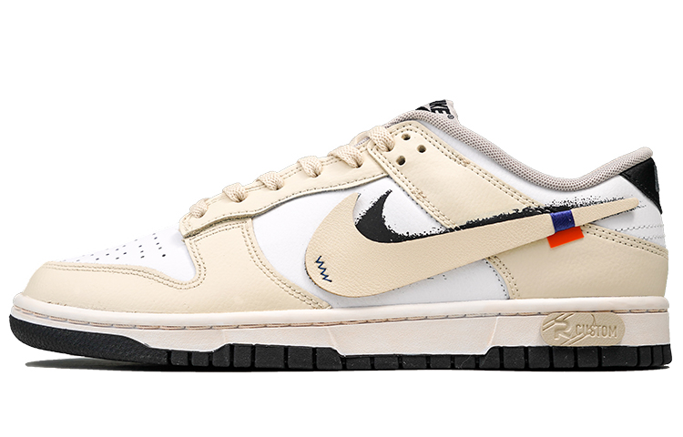 Buy 【定制鞋】耐克Dunk Low '氧化米白' FD0661-100(Team27-男款氧化双勾)