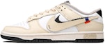 Buy 【定制鞋】耐克Dunk Low '氧化米白' FD0661-100(Team27-男款氧化双勾)