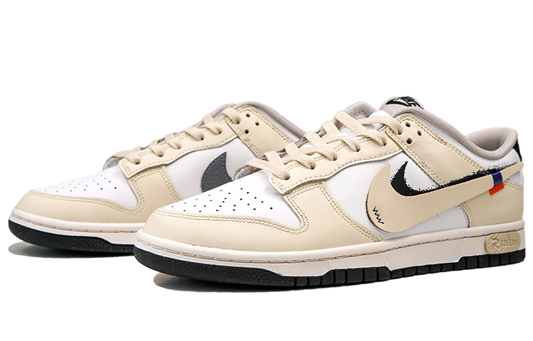 Lookbook 【定制鞋】耐克Dunk Low '氧化米白' FD0661-100(Team27-男款氧化双勾)