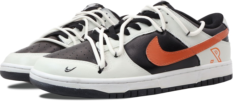 【定制球鞋】 Nike Dunk Low P 時代 無性別風 preppy 小眾高級 簡約 百搭 低幫 板鞋 GS 白黑 Lookbook 【定制球鞋】 Nike Dunk Low P 時代 無性別風 preppy 小眾高級 簡約 百搭 低幫 板鞋 GS 白黑