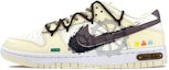 Buy ナイキ ダンク ロー "パック-ベージュブラウン" (カスタム) DJ6188-100(Team40-男款吃豆人米黄)