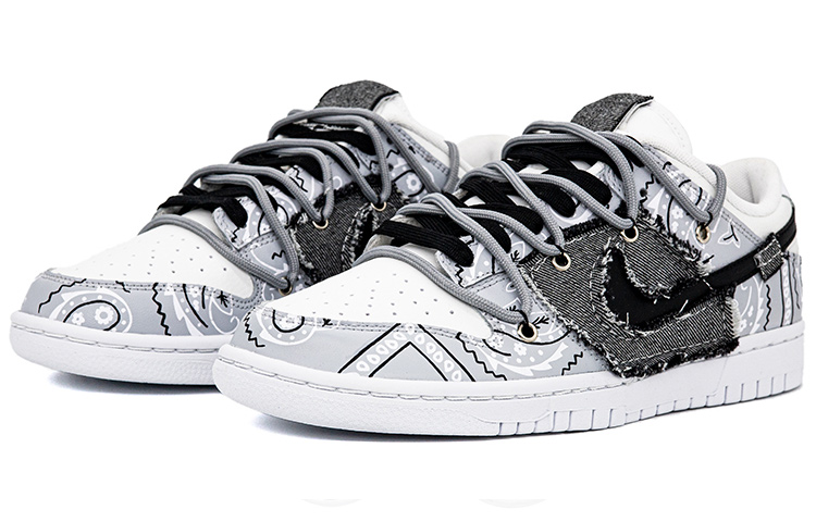 Lookbook Nike Dunk Low "Paisley Vaquero Grafiti" DJ6188-101(Team肆-男款腰果花缝布手绘)